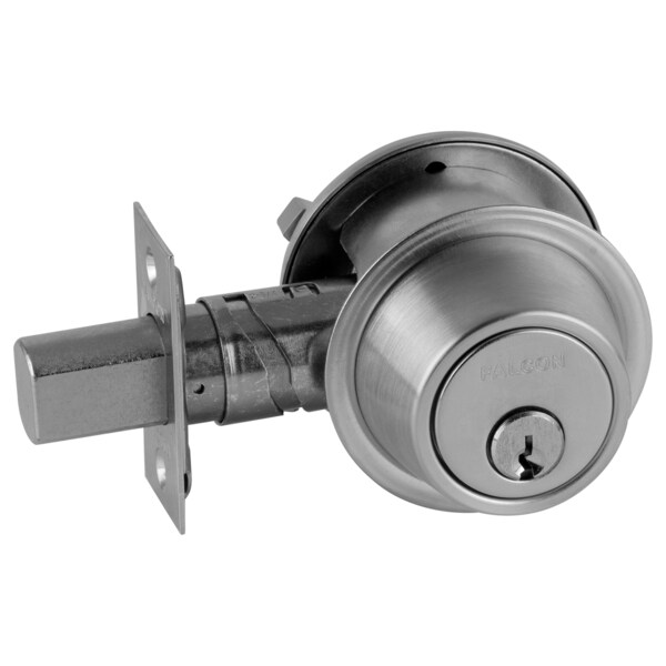 Grade 2 Single Cylinder Deadbolt, Less Core, US26D